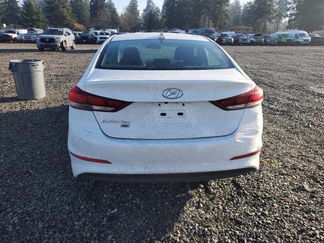 5NPD74LF5JH371759 - 2018 HYUNDAI ELANTRA SE WHITE photo 6