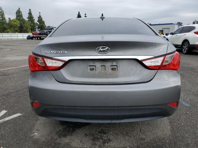 5NPEB4AC7EH928611 - 2014 HYUNDAI SONATA GLS GRAY photo 6