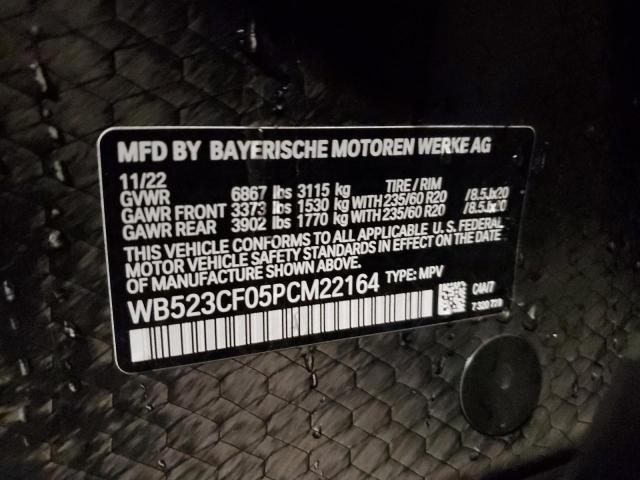 WB523CF05PCM22164 - 2023 BMW IX XDRIVE50 SILVER photo 13