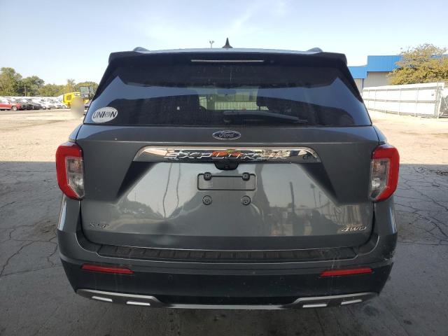 1FMSK8DH0NGB52467 - 2022 FORD EXPLORER XLT GRAY photo 6