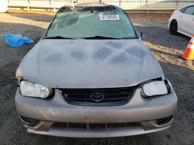 1NXBR12E62Z655283 - 2002 TOYOTA COROLLA CE SILVER photo 5