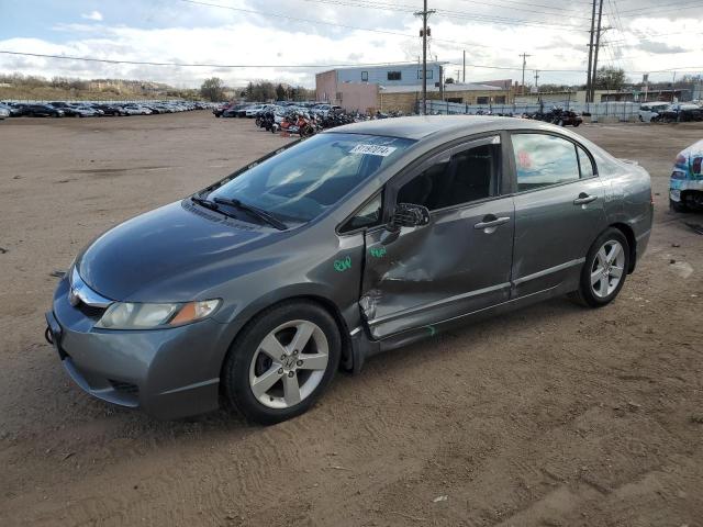 2HGFA16689H326325 - 2009 HONDA CIVIC LX-S Մոխրագույն լուսանկար 1