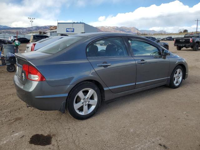 2HGFA16689H326325 - 2009 HONDA CIVIC LX-S GRAY photo 3