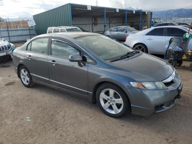 2HGFA16689H326325 - 2009 HONDA CIVIC LX-S GRAY photo 4