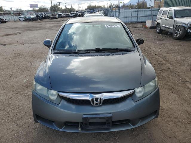 2HGFA16689H326325 - 2009 HONDA CIVIC LX-S Մոխրագույն լուսանկար 5