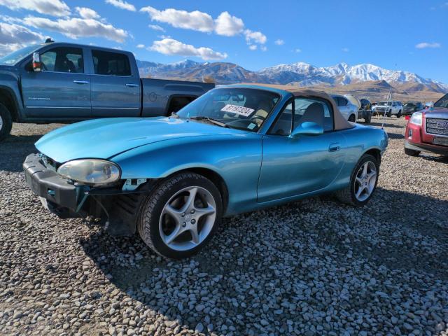 JM1NB353110202528 - 2001 MAZDA MX-5 MIATA BASE TEAL photo 1
