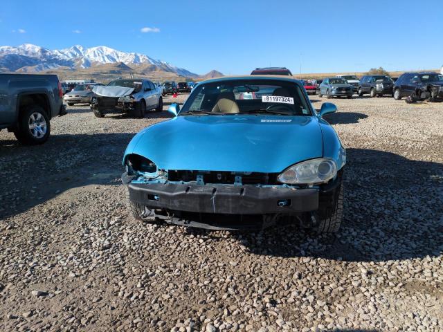 JM1NB353110202528 - 2001 MAZDA MX-5 MIATA BASE TEAL photo 5