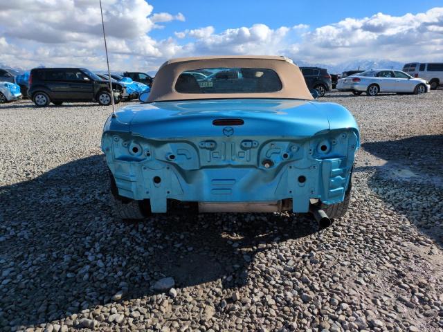 JM1NB353110202528 - 2001 MAZDA MX-5 MIATA BASE TEAL photo 6