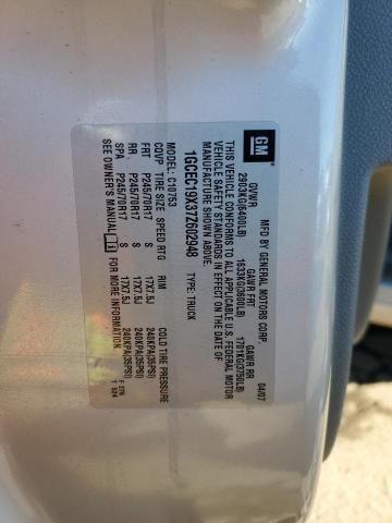 1GCEC19X37Z602948 - 2007 CHEVROLET SILVERADO C1500 CLASSIC SILVER photo 12