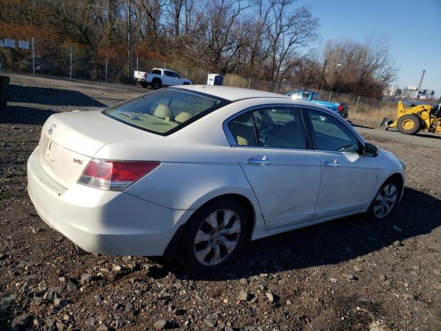 1HGCP36859A003461 - 2009 HONDA ACCORD EXL WHITE photo 3