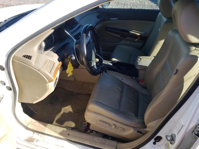 1HGCP36859A003461 - 2009 HONDA ACCORD EXL WHITE photo 7