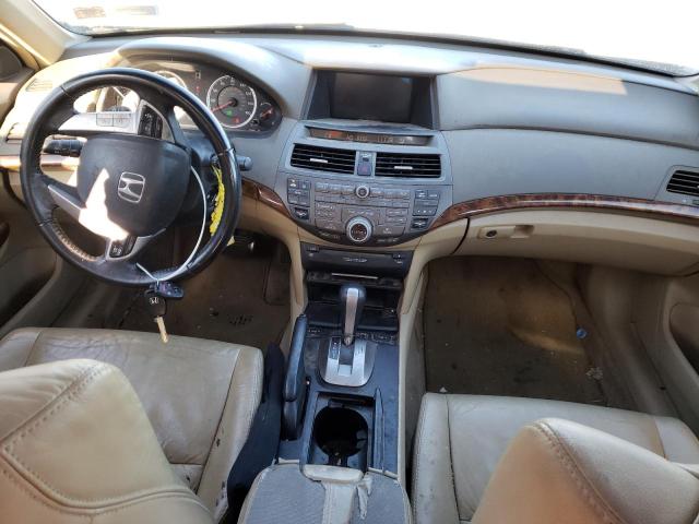 1HGCP36859A003461 - 2009 HONDA ACCORD EXL WHITE photo 8