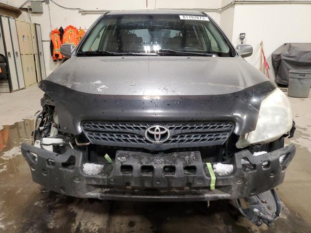 2T1KR32E87C629238 - 2007 TOYOTA COROLLA MA XR GRAY photo 5