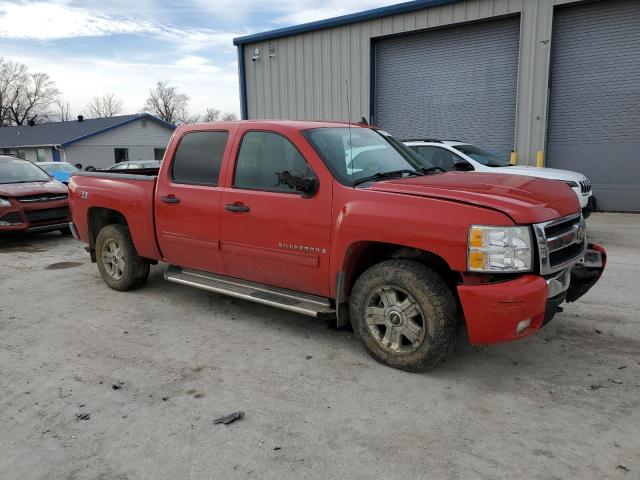 3GCEK23379G201825 - 2009 CHEVROLET SLVRD K1500 LT RED photo 4