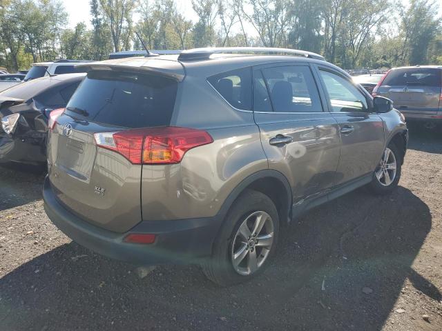 JTMRFREV4FD119976 - 2015 TOYOTA RAV4 XLE CHARCOAL photo 3