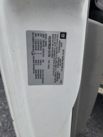 1GC2GTBG0A1121736 - 2010 CHEVROLET EXPRESS G3 WHITE photo 13