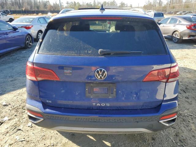 3VVLX7B22NM005075 - 2022 VOLKSWAGEN TAOS SE IQ DRIVE BLUE photo 6