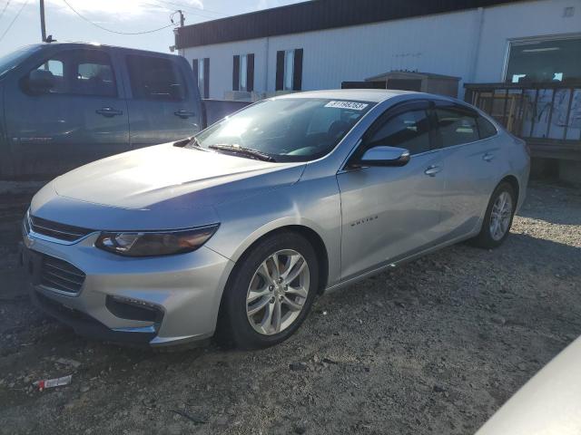 1G1ZE5ST5HF149941 - 2017 CHEVROLET MALIBU LT SILVER photo 1