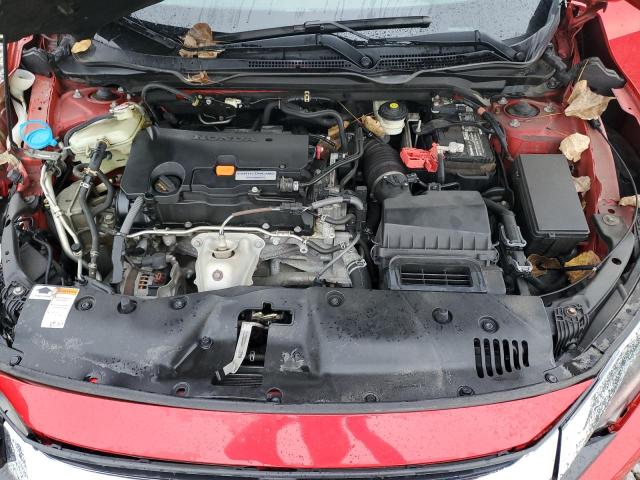 2HGFC2F75GH563425 - 2016 HONDA CIVIC EX RED photo 11