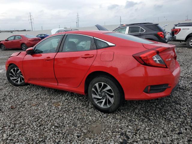 2HGFC2F75GH563425 - 2016 HONDA CIVIC EX RED photo 2