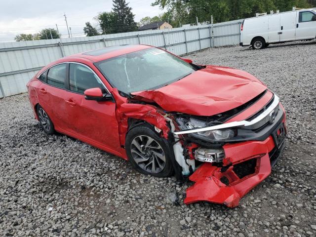 2HGFC2F75GH563425 - 2016 HONDA CIVIC EX RED photo 4