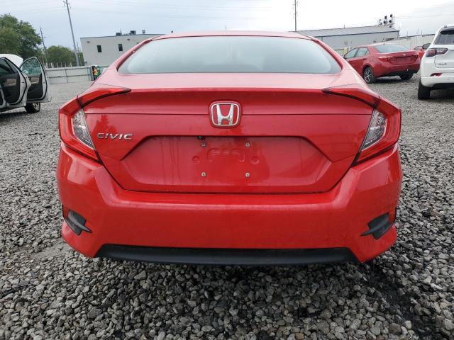 2HGFC2F75GH563425 - 2016 HONDA CIVIC EX RED photo 6