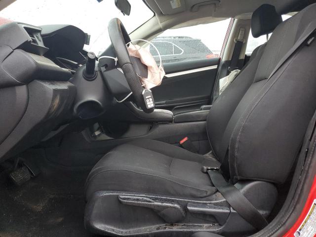 2HGFC2F75GH563425 - 2016 HONDA CIVIC EX RED photo 7