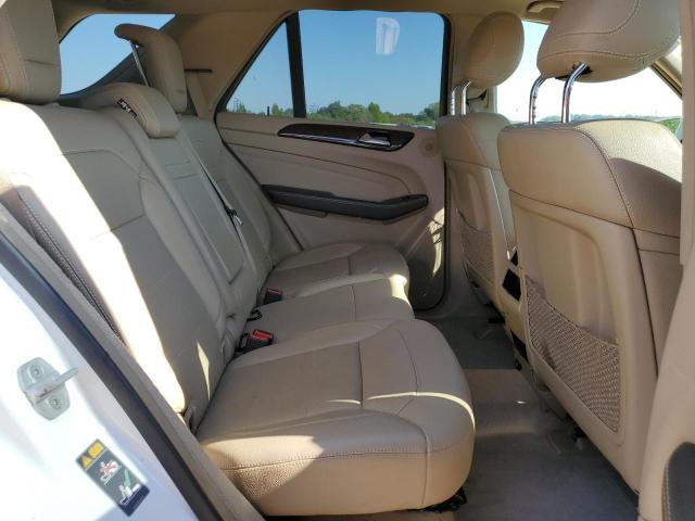 4JGDA5HB4FA459872 - 2015 MERCEDES-BENZ ML 350 4MATIC WHITE photo 10