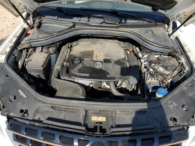 4JGDA5HB4FA459872 - 2015 MERCEDES-BENZ ML 350 4MATIC WHITE photo 11