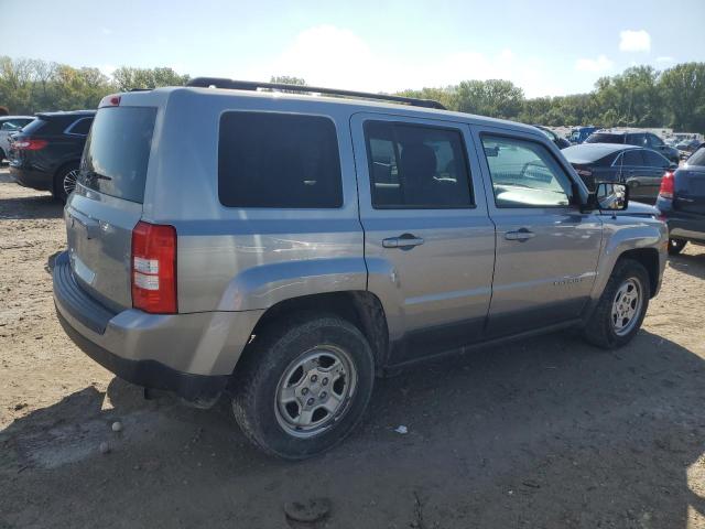 1C4NJPBA1ED870504 - 2014 JEEP PATRIOT SPORT SILVER photo 3