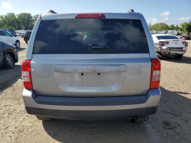 1C4NJPBA1ED870504 - 2014 JEEP PATRIOT SPORT SILVER photo 6