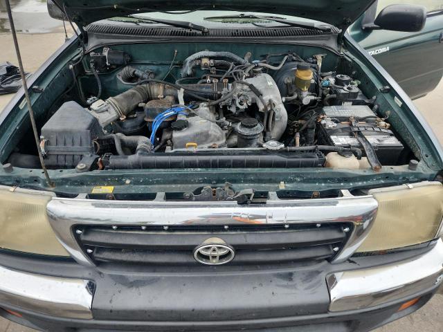 4TASM92NXXZ402250 - 1999 TOYOTA TACOMA XTRACAB PRERUNNER Grün Foto 11