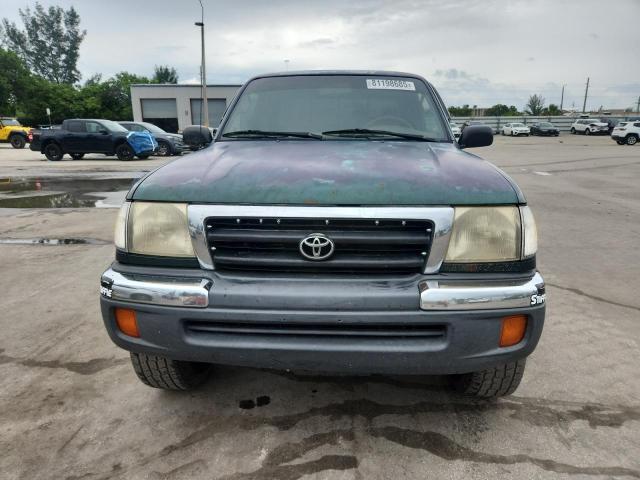 4TASM92NXXZ402250 - 1999 TOYOTA TACOMA XTRACAB PRERUNNER Grün Foto 5