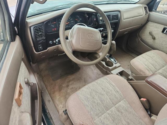 4TASM92NXXZ402250 - 1999 TOYOTA TACOMA XTRACAB PRERUNNER Grün Foto 8