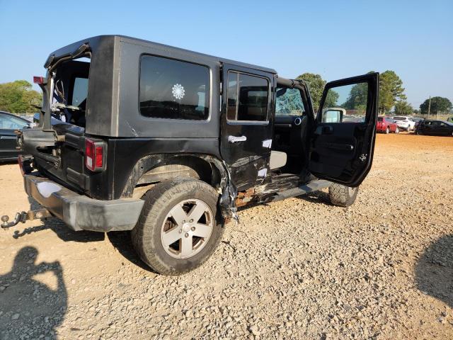 1J4GA59158L531543 - 2008 JEEP WRANGLER UNLIMITED SAHARA BLACK photo 3