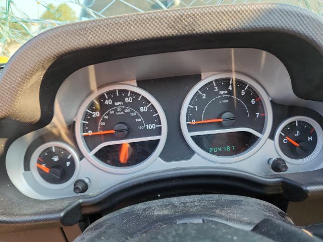 1J4GA59158L531543 - 2008 JEEP WRANGLER UNLIMITED SAHARA BLACK photo 9