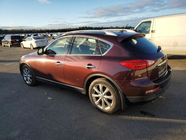 JN1AJ0HR6BM851075 - 2011 INFINITI EX35 BASE Բորդո լուսանկար 2