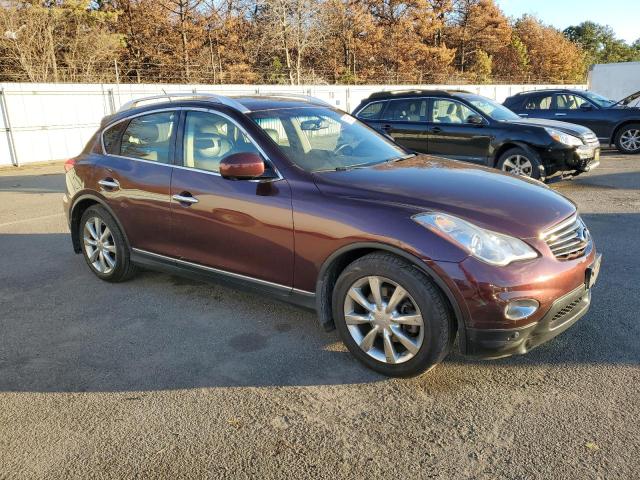JN1AJ0HR6BM851075 - 2011 INFINITI EX35 BASE Բորդո լուսանկար 4