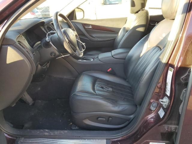 JN1AJ0HR6BM851075 - 2011 INFINITI EX35 BASE Բորդո լուսանկար 7