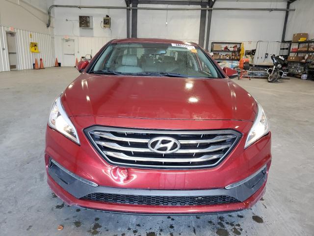 5NPE34AF3GH319719 - 2016 HYUNDAI SONATA SPORT RED photo 5