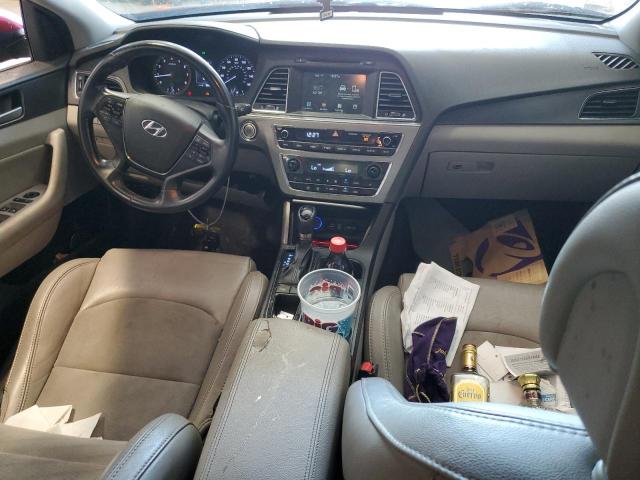 5NPE34AF3GH319719 - 2016 HYUNDAI SONATA SPORT RED photo 8