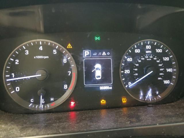 5NPE34AF3GH319719 - 2016 HYUNDAI SONATA SPORT RED photo 9