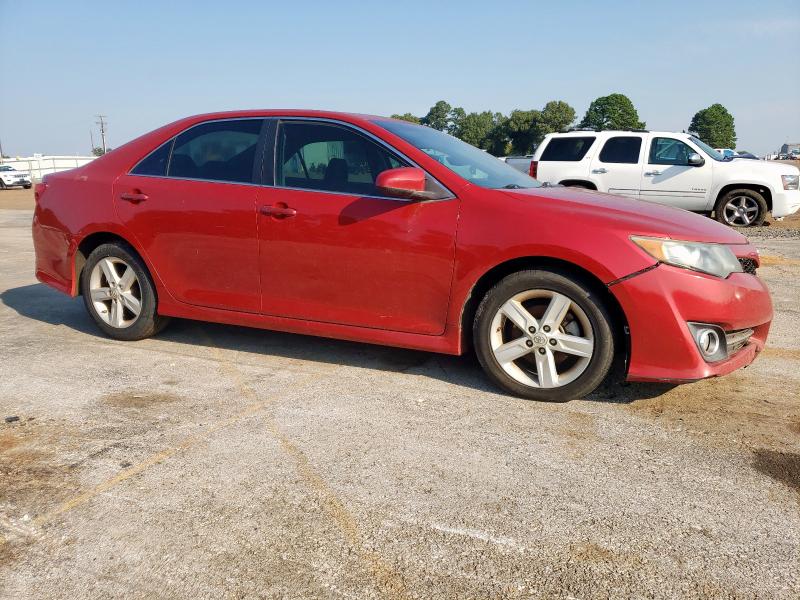 4T1BF1FK7CU612632 - 2012 TOYOTA CAMRY BASE MAROON photo 4