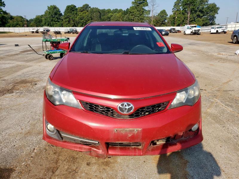 4T1BF1FK7CU612632 - 2012 TOYOTA CAMRY BASE MAROON photo 5