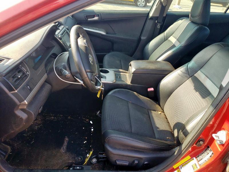 4T1BF1FK7CU612632 - 2012 TOYOTA CAMRY BASE MAROON photo 7