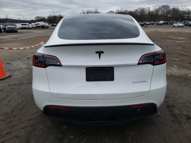 7SAYGDEF5PF701151 - 2023 TESLA MODEL Y WHITE photo 6