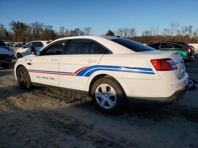 1FAHP2MK0FG140965 - 2015 FORD TAURUS POLICE INTERCEPTOR WHITE photo 2