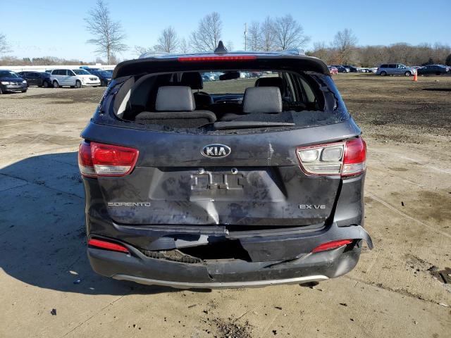 5XYPHDA58JG386185 - 2018 KIA SORENTO EX CHARCOAL photo 6