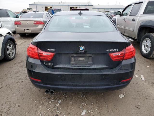 WBA3N9C59GK250195 - 2016 BMW 428 XI BLACK photo 6