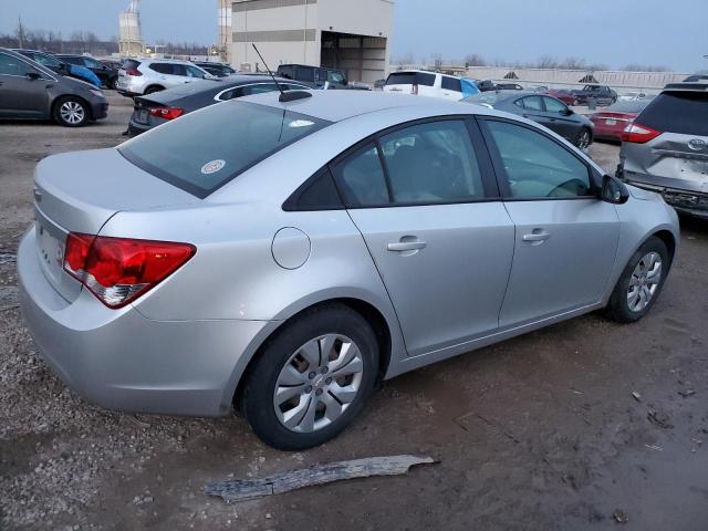 1G1PA5SH8G7206544 - 2016 CHEVROLET CRUZE LIMI L SILVER photo 3